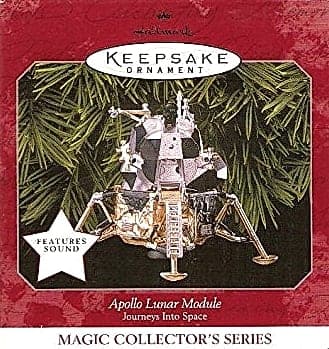 Hallmark QLX7543 Apollo Lunar Module Keepsake Ornament 1998