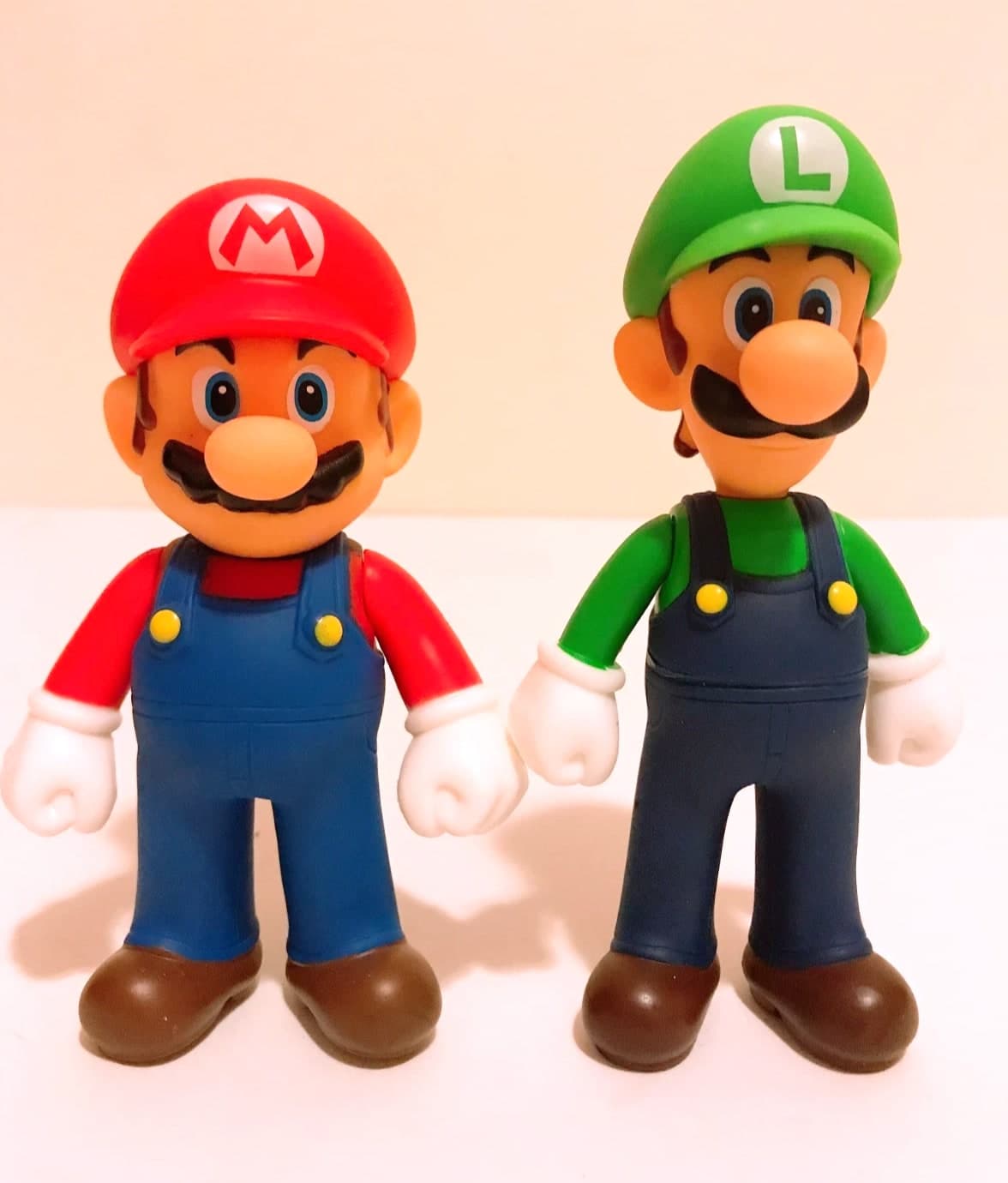 Set of 2 Super Mario and Luigi 4.5" Action Figure Collectibles Toys
