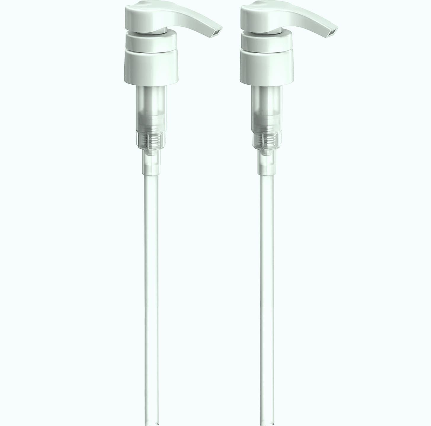 Bar5F Shampoo Conditioner Pump Dispenser, 1L Bottle, 2 Pack