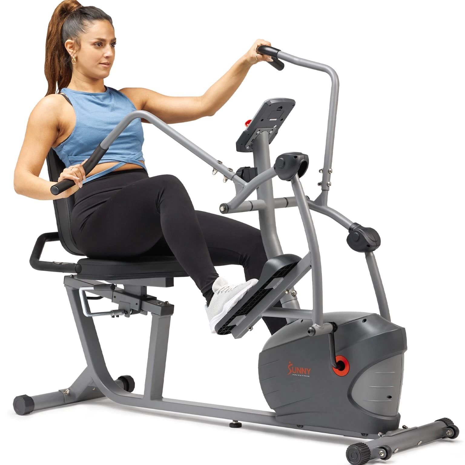 Performance Interactive Series Recumbent Cross Trainer Elliptical Machine - SF-RBE420035
