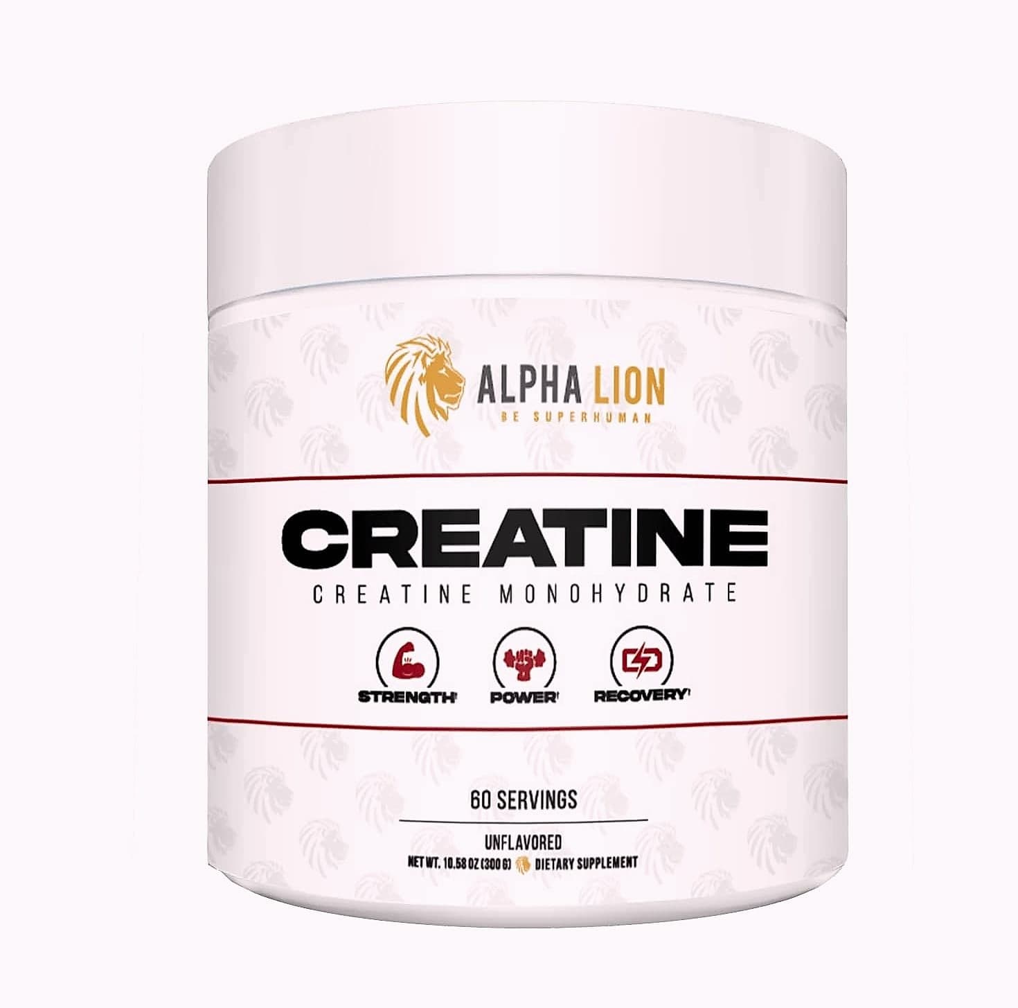 ALPHA LION Creatine Monohydrate Powder 5g Unflavored