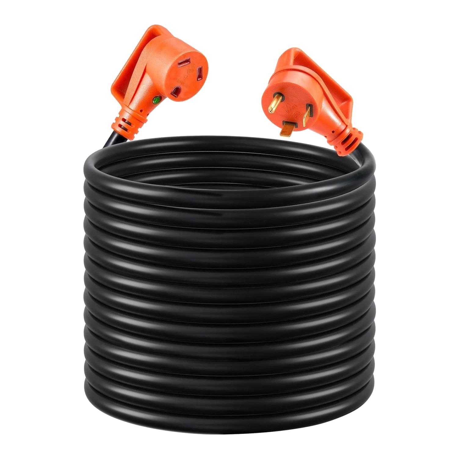 100 FT RV Extension Cord 30 Amp 125V 2500W Heavy Duty STW 10/3 Gauge Wire NEMA