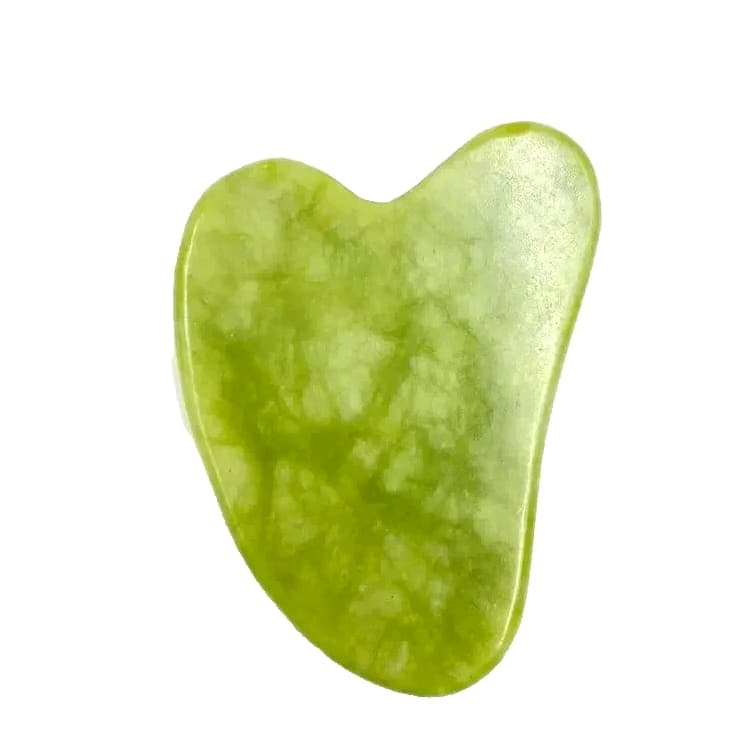 Jade Gua Sha Stone Gua Sha Massage Tool, Guasha Tool for Face and Body Skin
