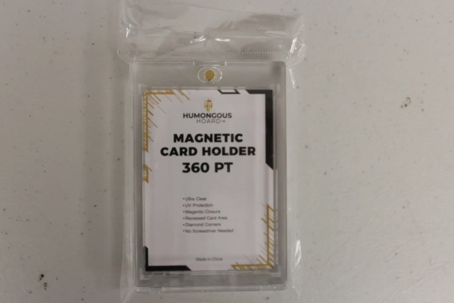 (5) 360Pt Magnetic Card Holders w/UV Protection - Humongous Hoard