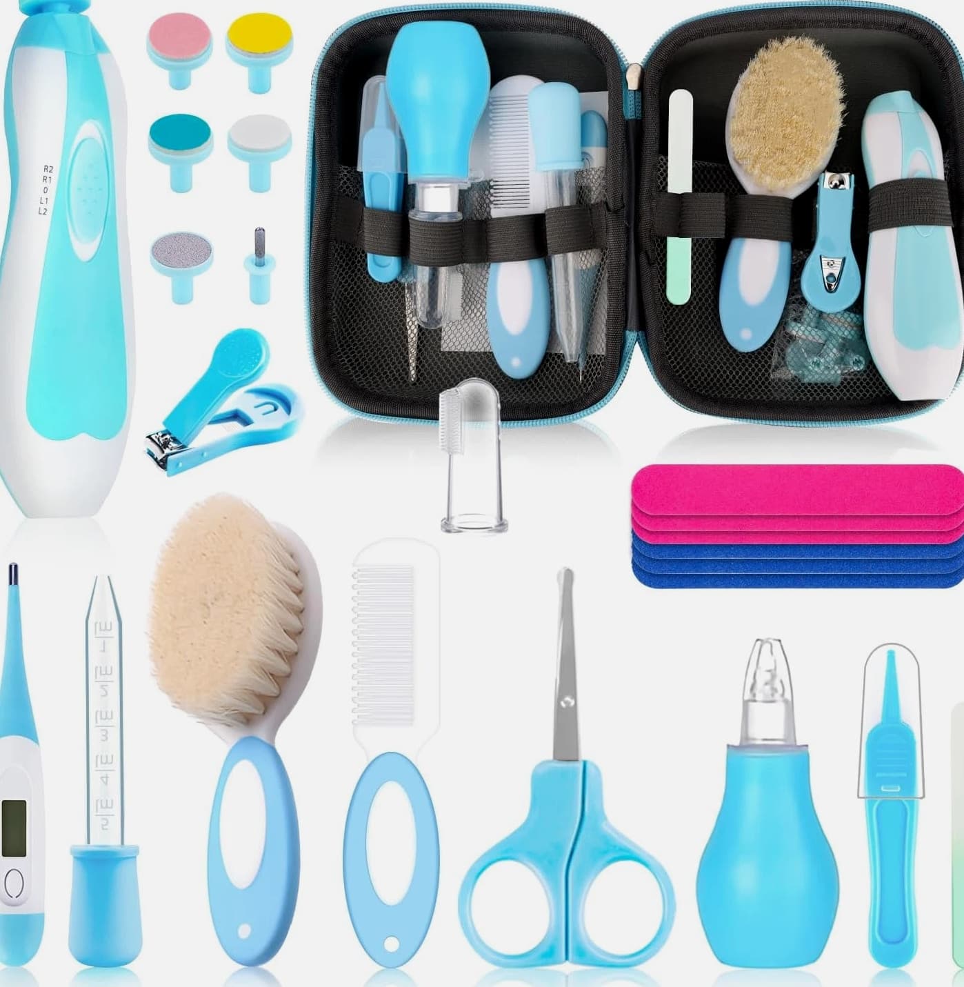 Baby Healthcare & Grooming Kit, Baby Safety Set Newborn Nursery Health Care Se