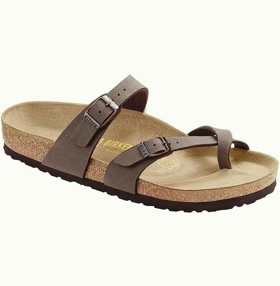 Birkenstock Mayari Women's Sandal Mocha Leather Size 41