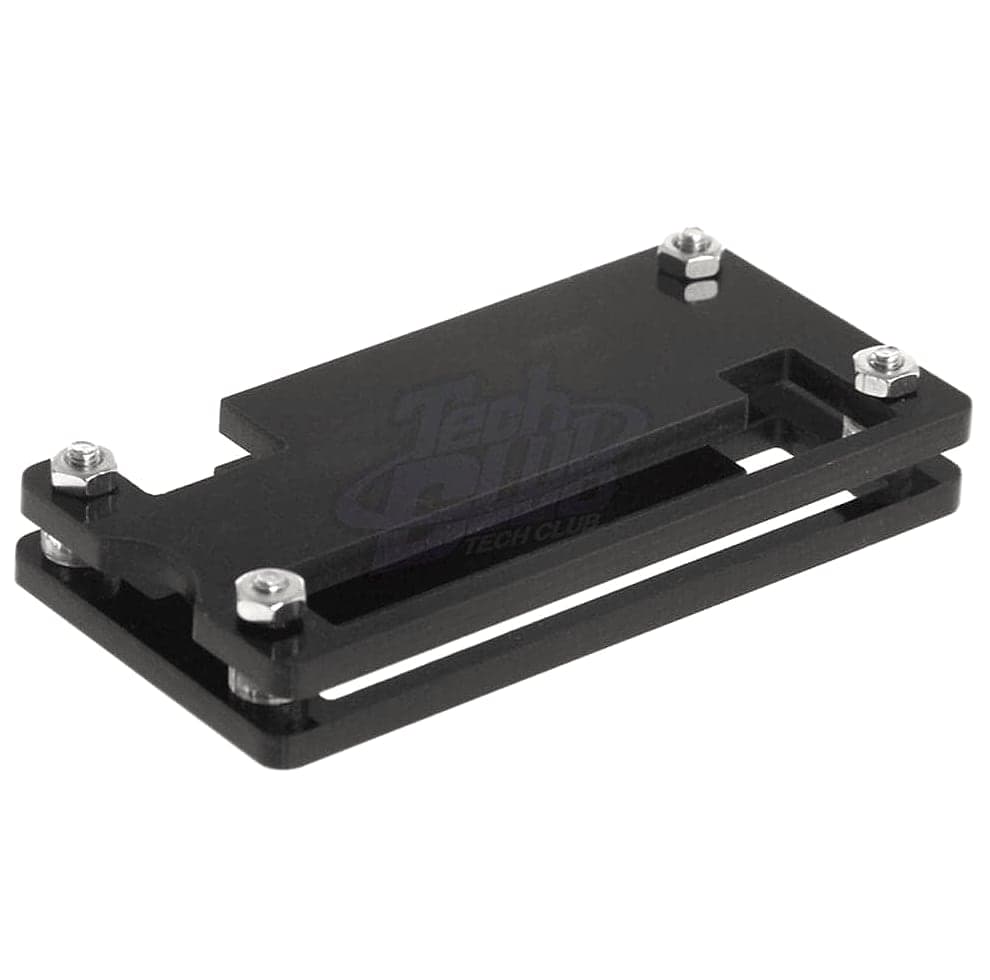Acrylic Zero Case Shell Black Protection Box for Raspberry Pi